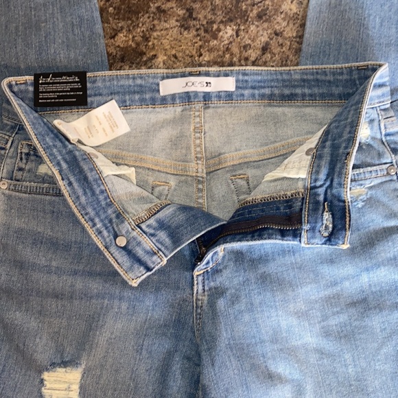 Joe’s Boyfriend Slim Ankle Jeans in Manila Wash-Mid-rise Women’s Size 25-NWT! - Picture 9 of 12